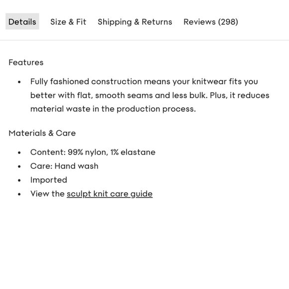 Babaton Sculpt Knit Squareneck Tank, Size L - Picture 6 of 6